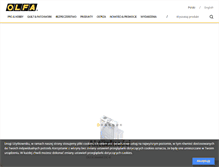 Tablet Screenshot of olfa.pl