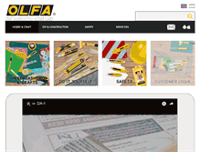 Tablet Screenshot of olfa.nl